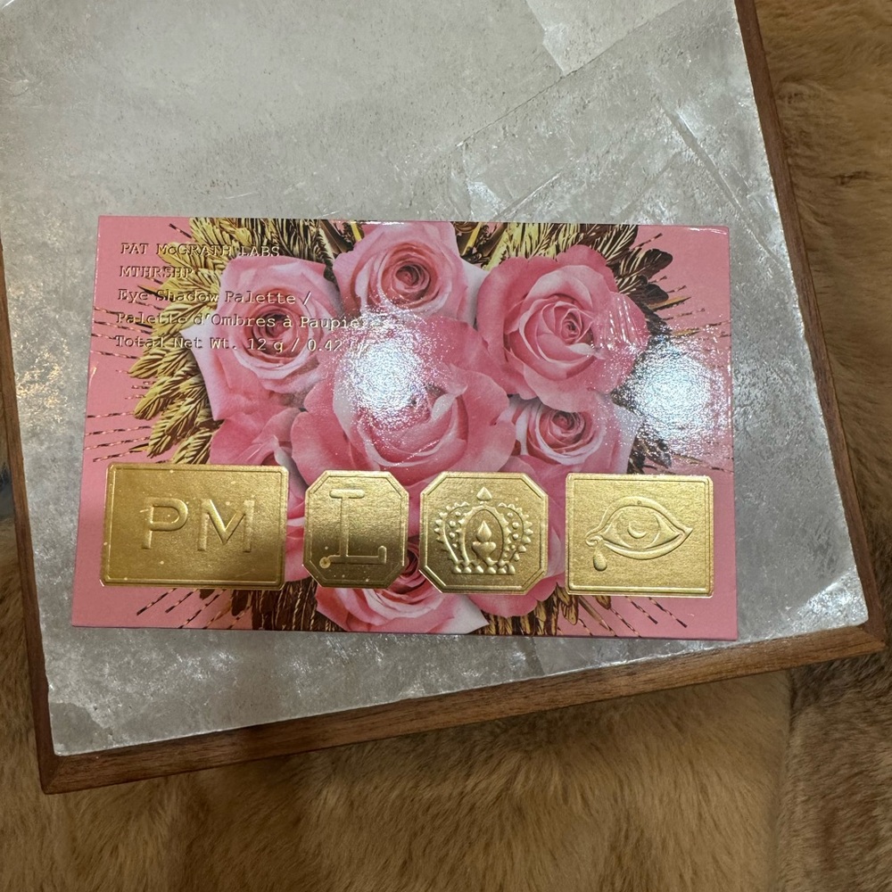 PAT MCGRATH MOTHERSHIP ROSE DECADENCE EYE SHADOW PALETTE 100%AUTHENTIC BRAND NEW